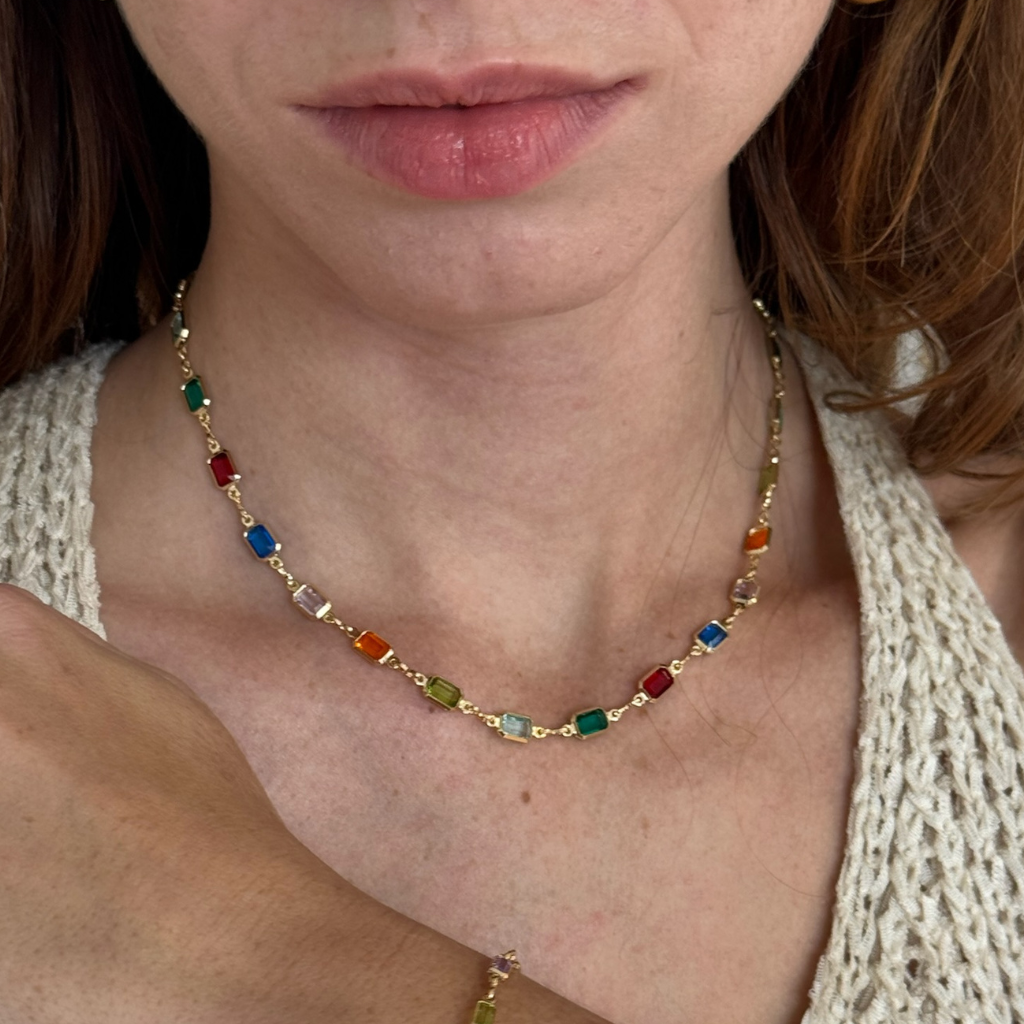 Gem Link Necklace