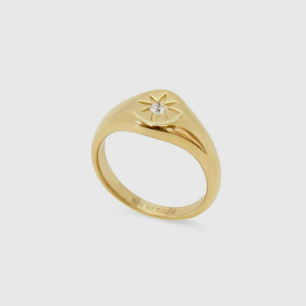Star Signet Ring