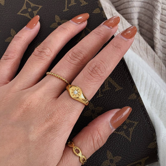 Star Signet Ring