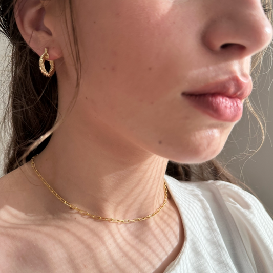 Olivia Paperclip Necklace