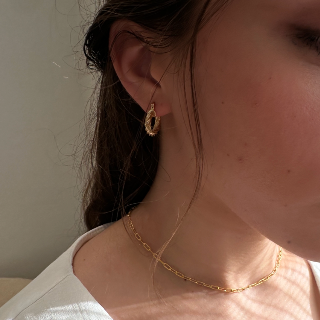 Olivia Paperclip Necklace