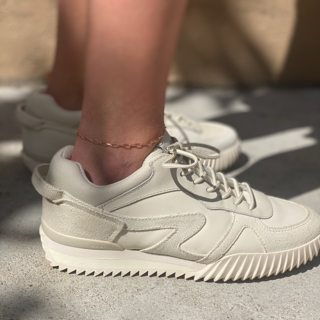 Rose Gold Paperclip Anklet