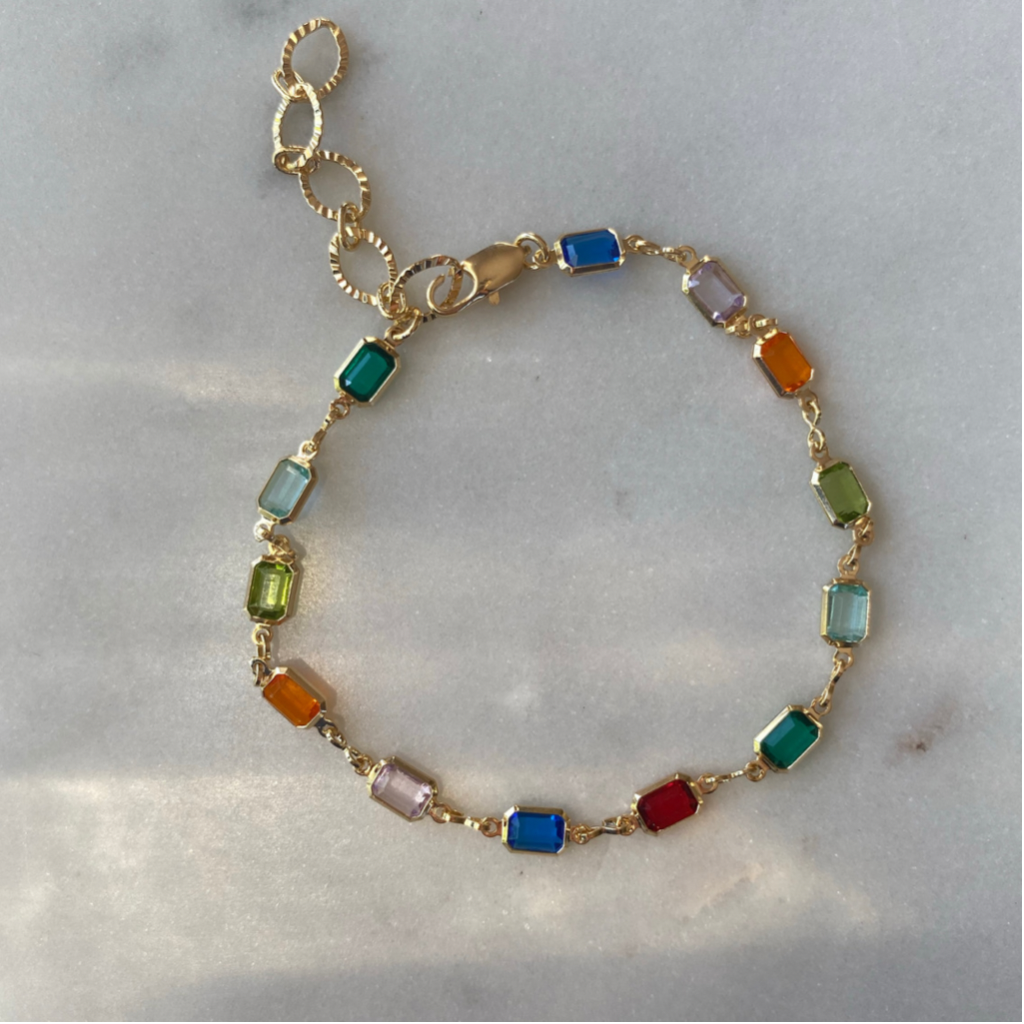 Gem Link Anklet
