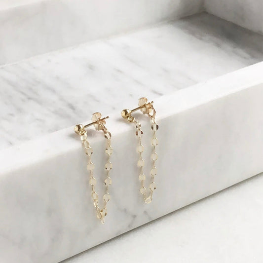 Chain Earrings Cuff