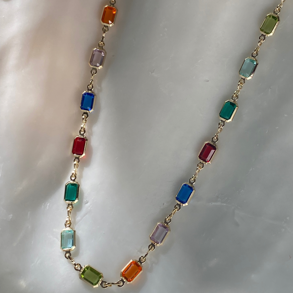 Gem Link Necklace