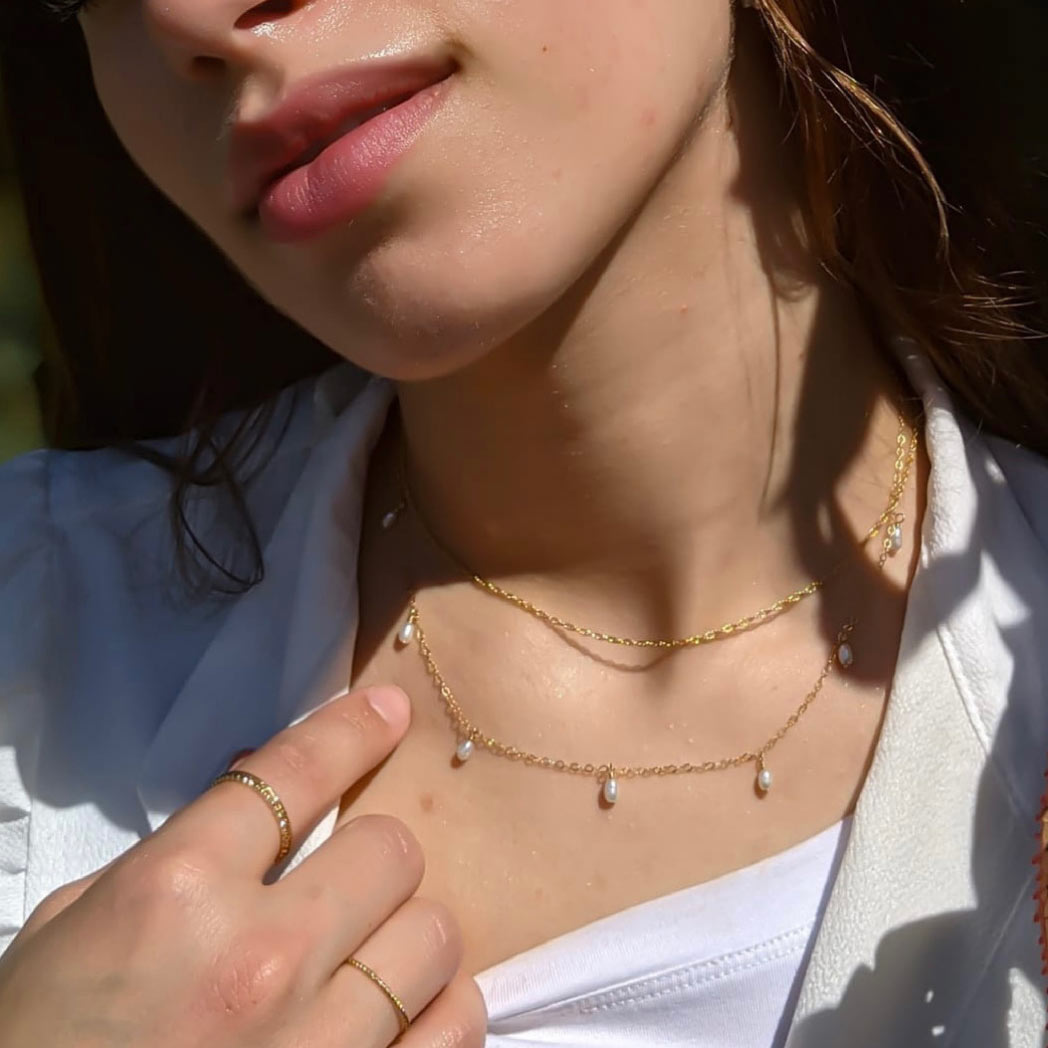 Pearl Drop Necklace