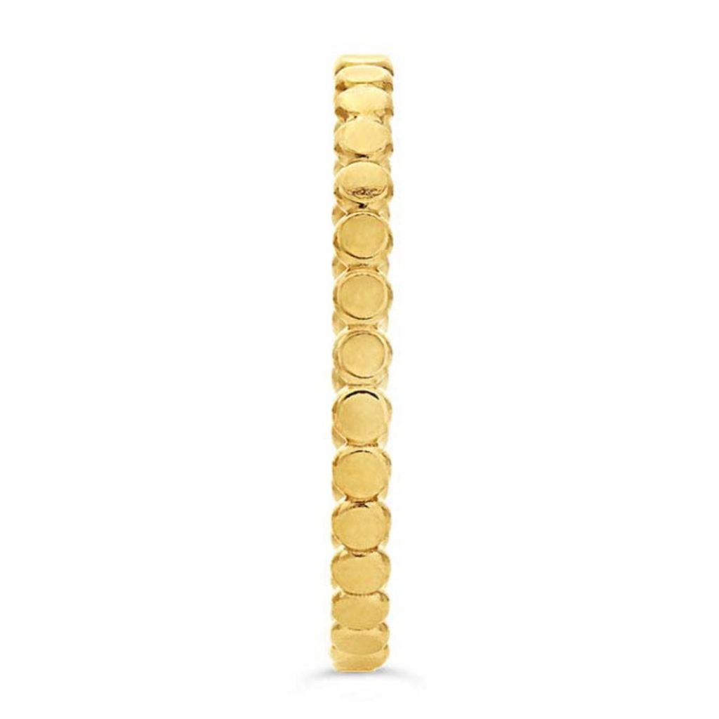 Flat Beaded Ring