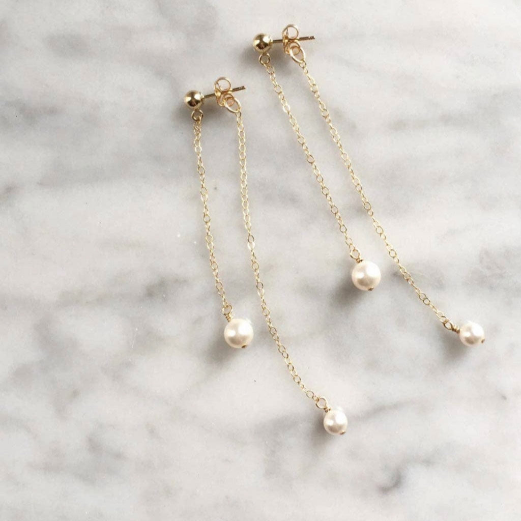 Pearl Drop Earrings