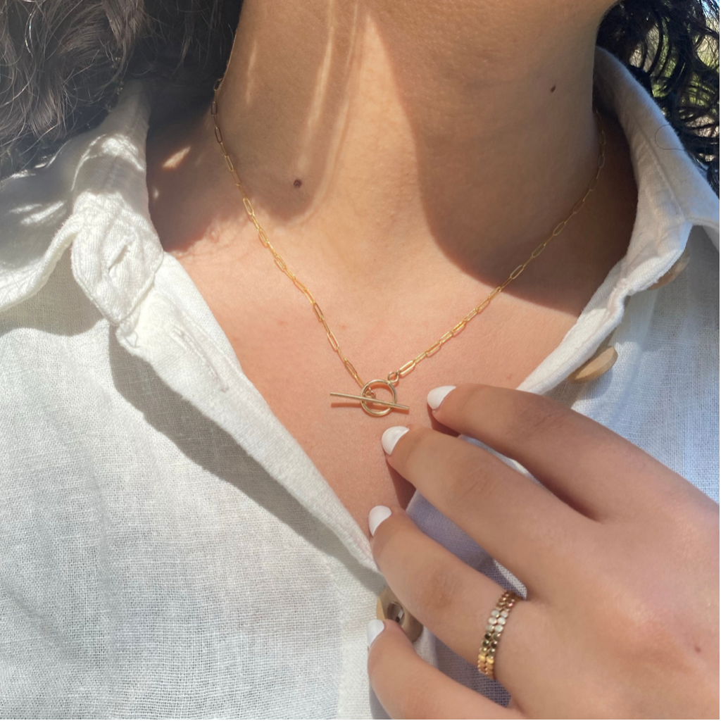 Flat Beaded Ring