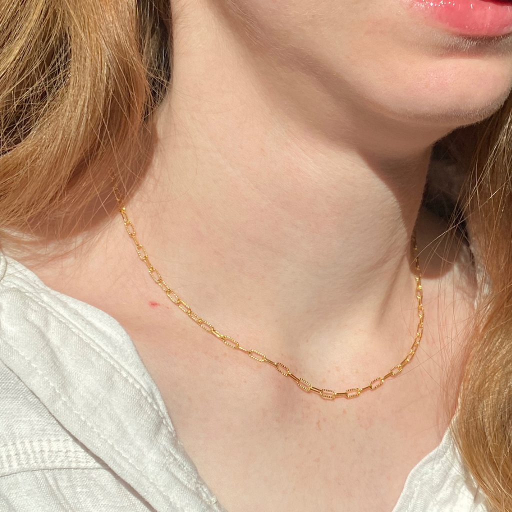 Olivia Paperclip Necklace