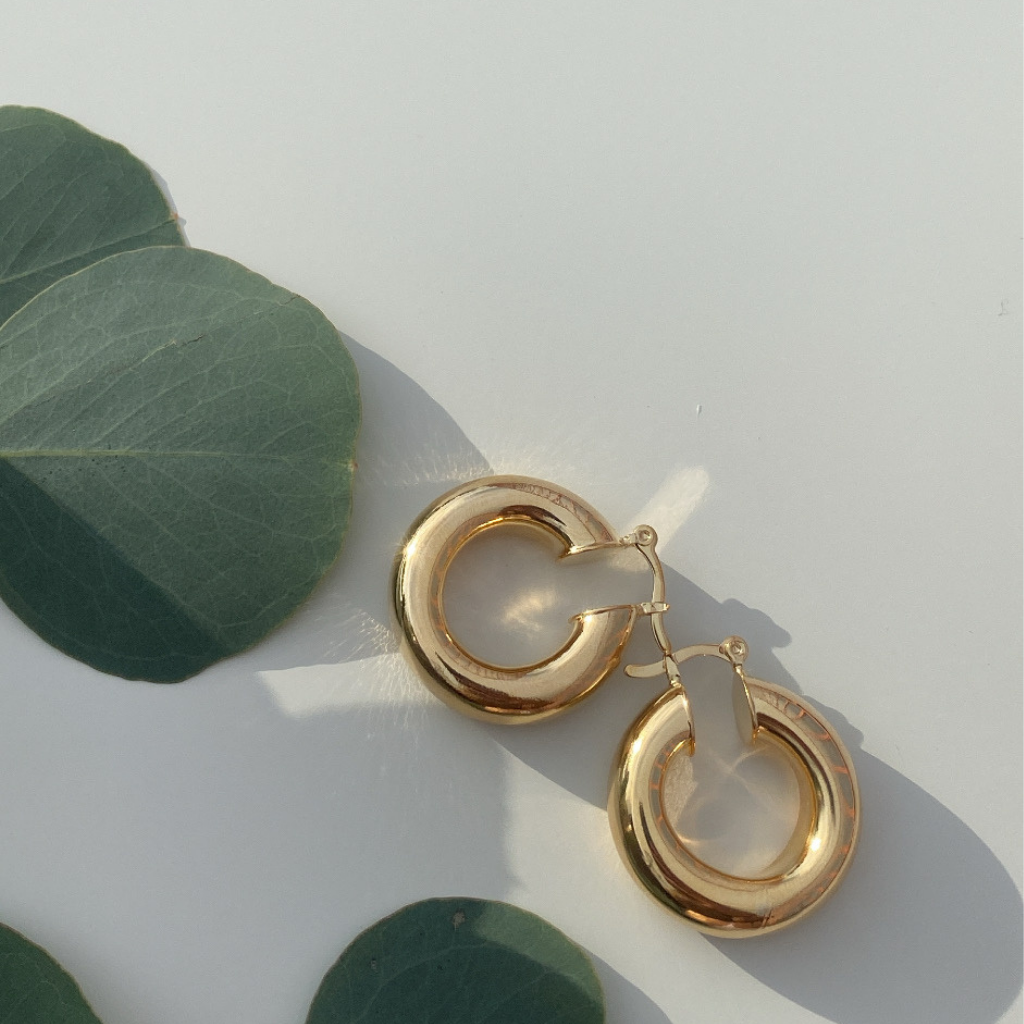 Small Chunky Hoops