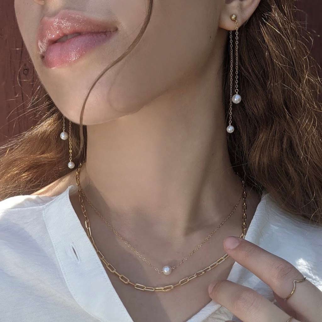 Paperclip Choker Necklace