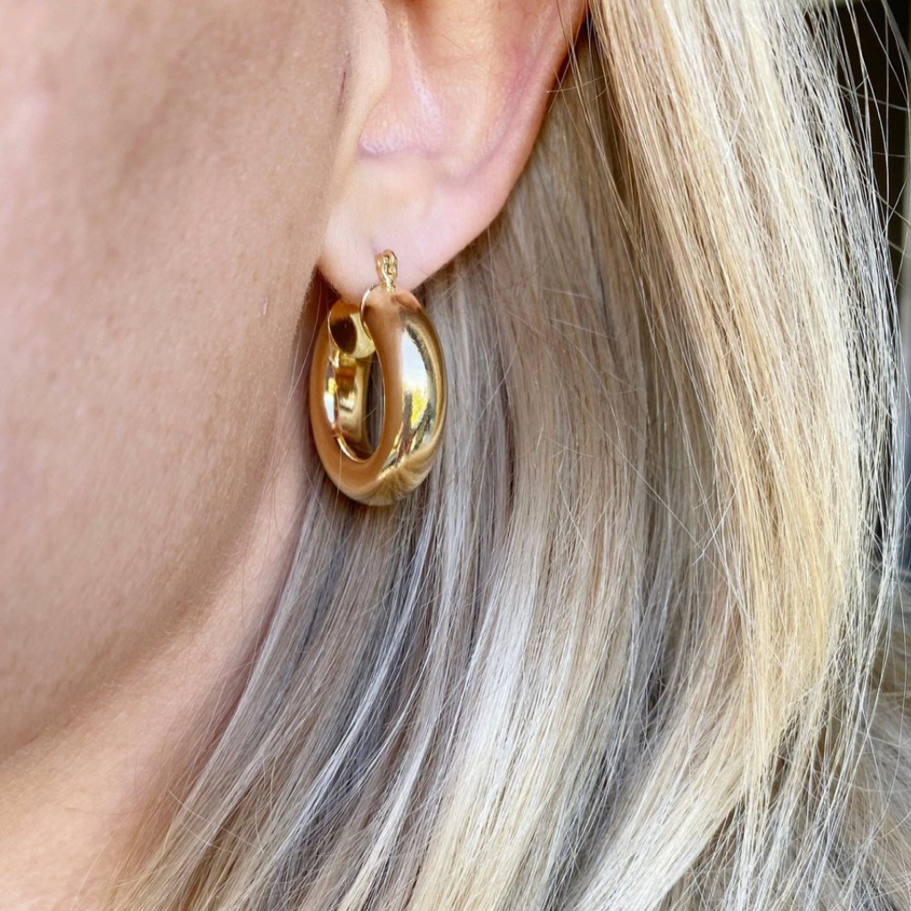 Small Chunky Hoops