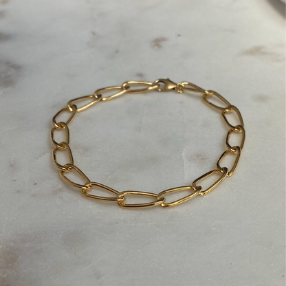 Twisted Oval Bracelet