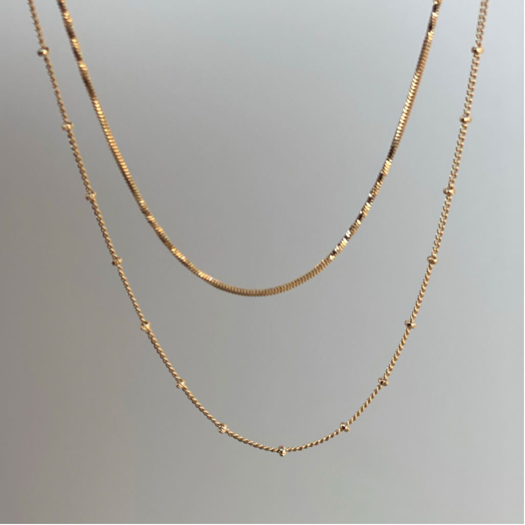 18k Gold Necklace Chain