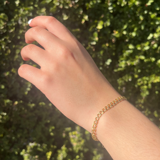 Double chain bracelet